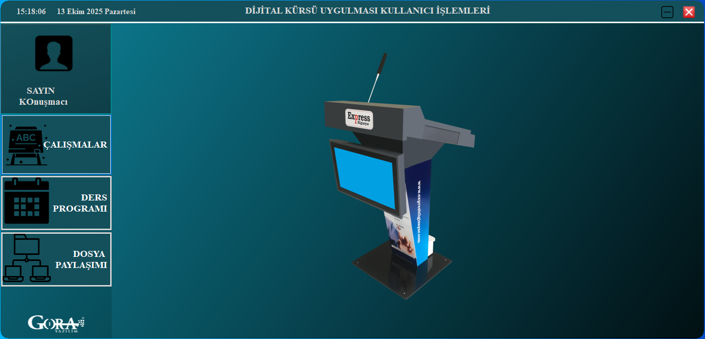 SmartPodium – Express Dijital Kürsü Otomasyonu